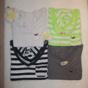 Hollister Bundle Basic Tops Size XS